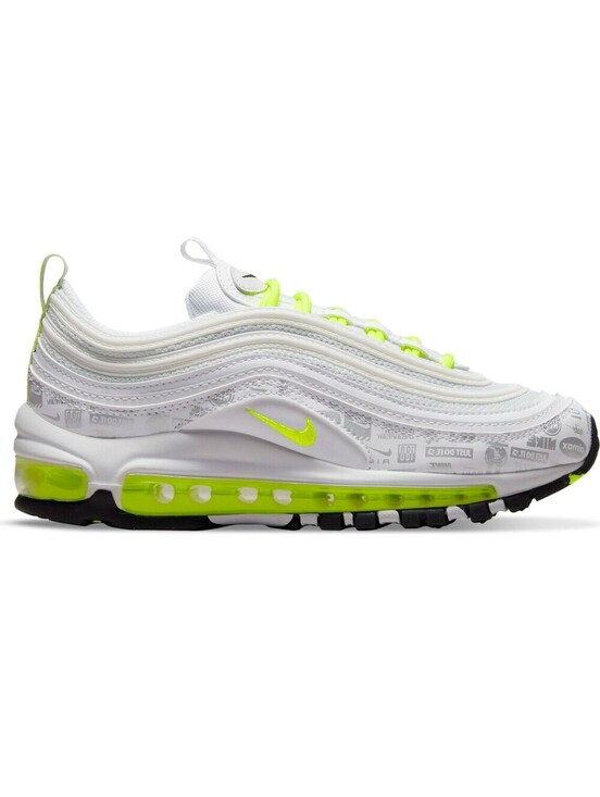 Nike Other - Nike Big Kids Air Max 97 Just Do It White Volt Size 5Y